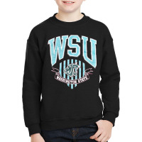 Wsu Cougars, Wsu, Cougars, Wsu Cougar, Wsu Cougarsv Vintage, Wsu Couga Youth Sweatshirt | Artistshot