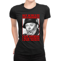 I See Nothing Ladies Fitted T-shirt | Artistshot