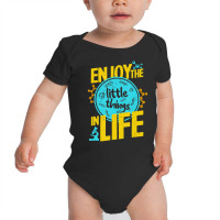 Biology Little Things In Life Biologist Microscope Baby Bodysuit | Artistshot