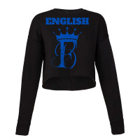 English Bf  I Love My English Boyfriend Cropped Sweater | Artistshot