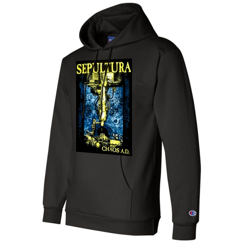 Sepultura Chaos Ad, Sepultura, Chaos, Ad, Sepultura Chaos Ads, Sepultu Champion Hoodie | Artistshot