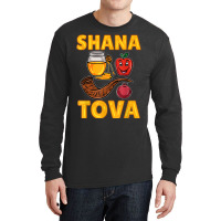 Shana Tova Rosh Hashanah Long Sleeve Shirts | Artistshot