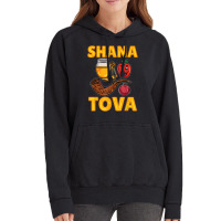 Shana Tova Rosh Hashanah Vintage Hoodie | Artistshot