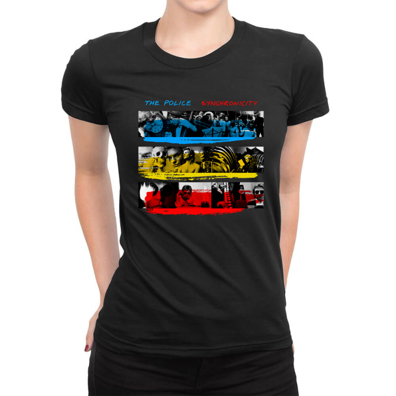 The Police Synchronicity Album T Shirt Ladies Fitted T-Shirt by cm-arts | Artistshot