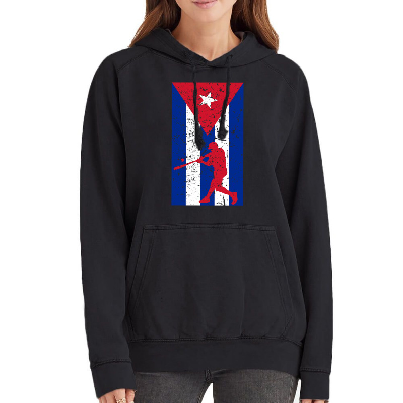 Baseball Cuba Latin America Vintage Hoodie by cm-arts | Artistshot