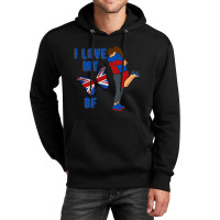 I Love My English Bf Unisex Hoodie | Artistshot