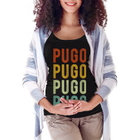 Pugo City Philippines Retro Maternity Scoop Neck T-shirt | Artistshot