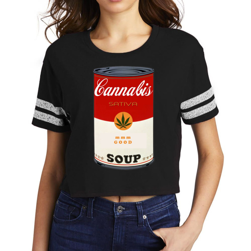 Cannabis Scorecard Crop Tee by cm-arts | Artistshot