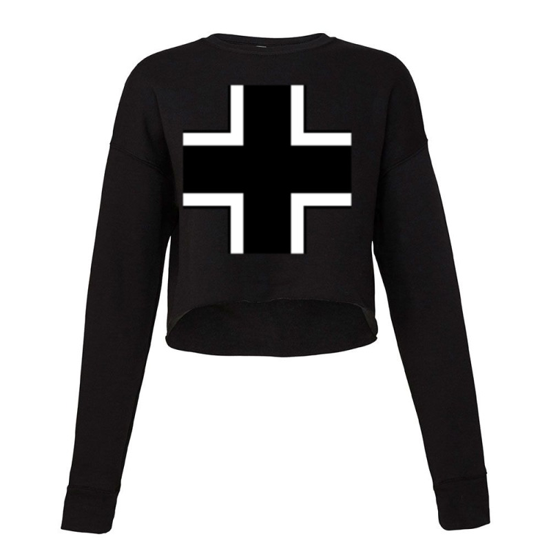 Wehrmacht Emblem Cropped Sweater by cm-arts | Artistshot