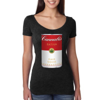 Cannabis Sativa Women's Triblend Scoop T-shirt | Artistshot