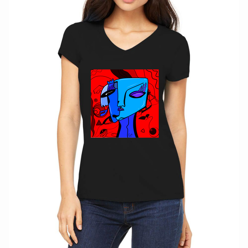 Overload Women's V-Neck T-Shirt by Vandana3377 | Artistshot