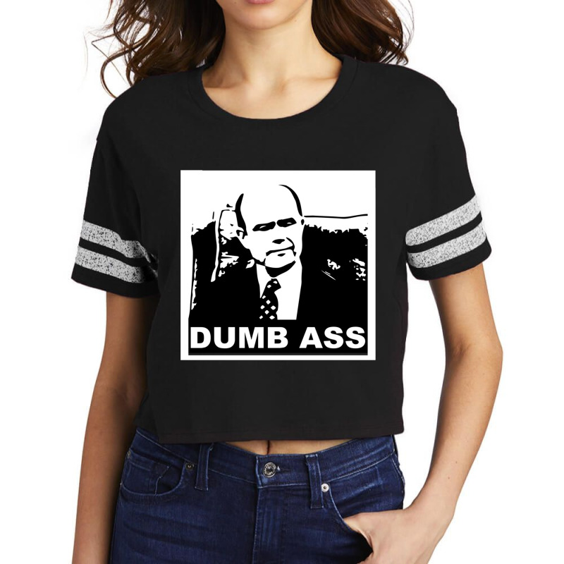 Dumb Ass Scorecard Crop Tee by cm-arts | Artistshot