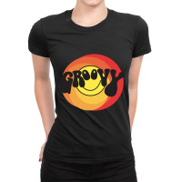 Groovy - Retro Shirt Ladies Fitted T-shirt | Artistshot