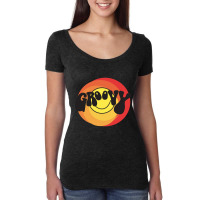 Groovy - Retro Shirt Women's Triblend Scoop T-shirt | Artistshot