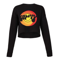 Groovy - Retro Shirt Cropped Sweater | Artistshot