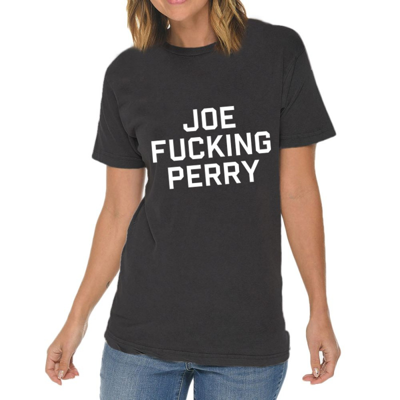 Men_s Joe Fucking Perry T-shirt Vintage T-Shirt by cm-arts | Artistshot