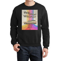 Hello Wisconsin Crewneck Sweatshirt | Artistshot