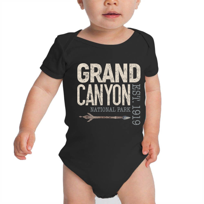 Grand Canyon National Park Established 1919 Baby Bodysuit by Quick Scully | Artistshot