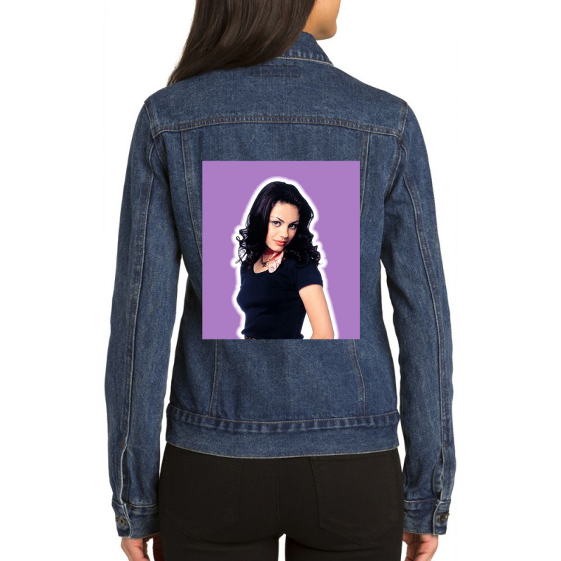 Jackie Burkhart Ladies Denim Jacket by cm-arts | Artistshot