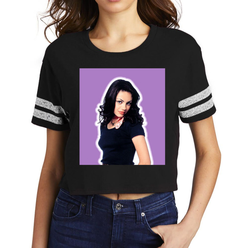 Jackie Burkhart Scorecard Crop Tee by cm-arts | Artistshot