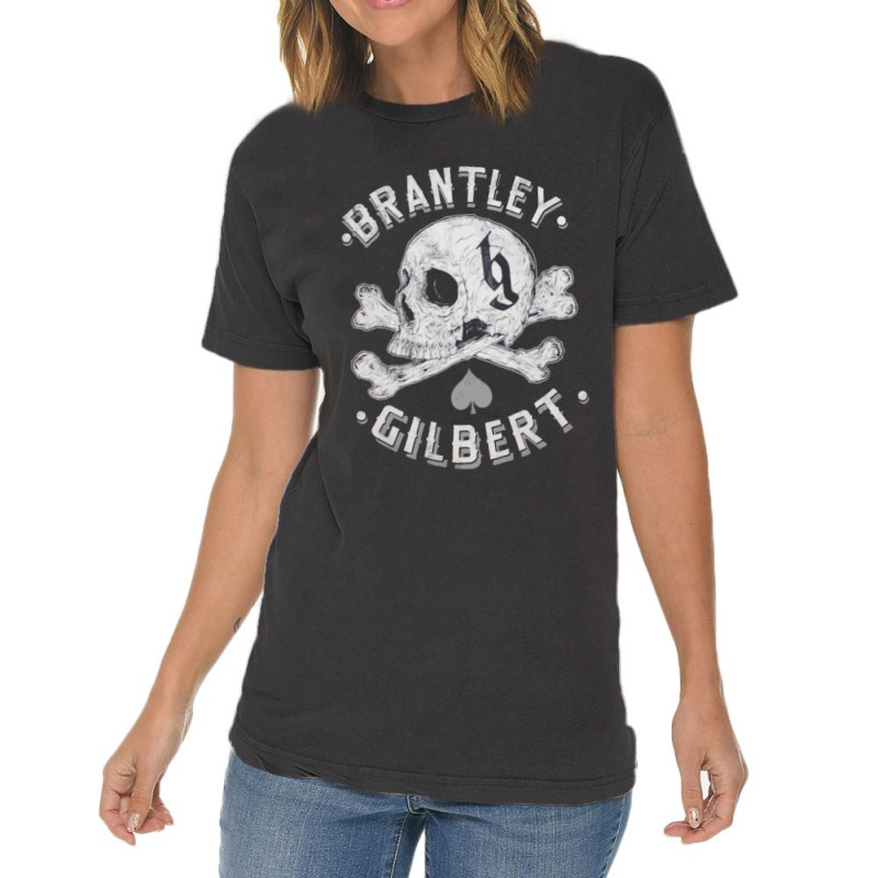 Brantley Gilbert Skull Mens Casual Slim Fit Basic Long Sleeve Fashion  Vintage T-Shirt by cm-arts | Artistshot