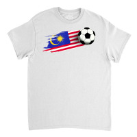 Malaysia Flag Jersey Malaysian Soccer Team Malaysian T Shirt Classic T-shirt | Artistshot