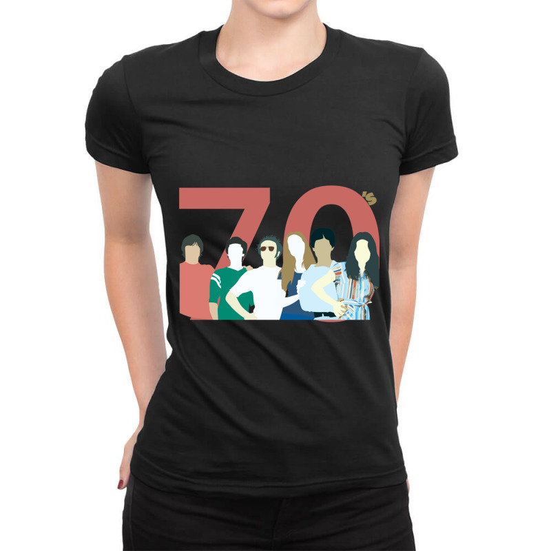 That 70s Show - Retro Look Ladies Fitted T-Shirt by cm-arts | Artistshot