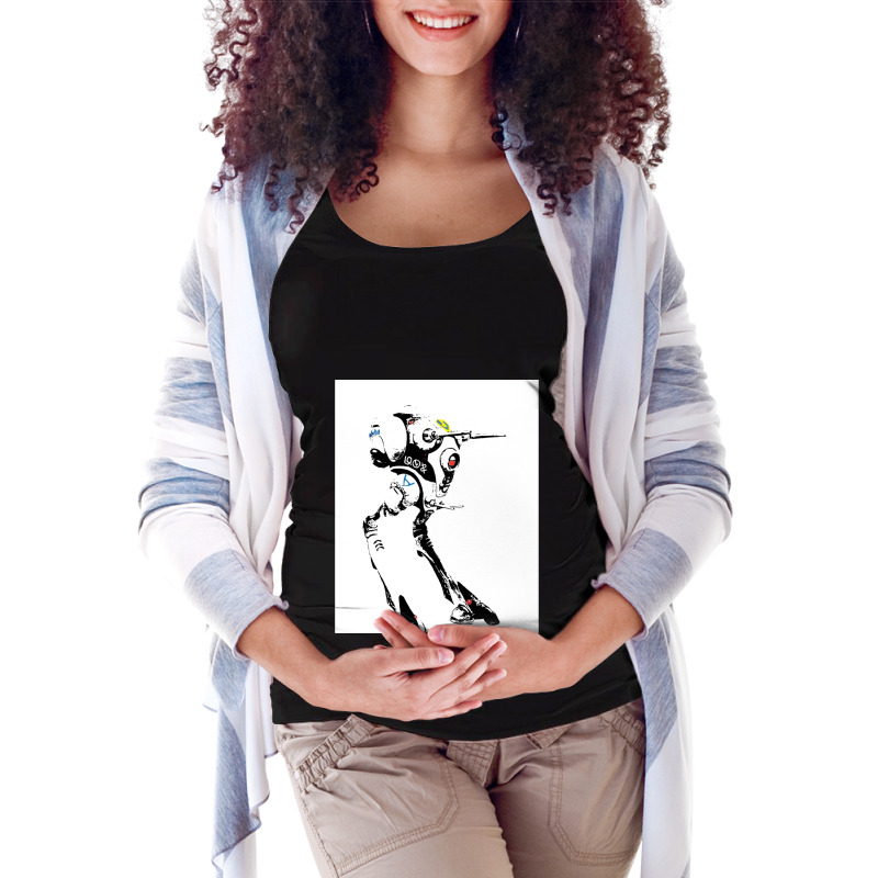 Zentraedi Battle Pod Graphic Maternity Scoop Neck T-shirt by cm-arts | Artistshot