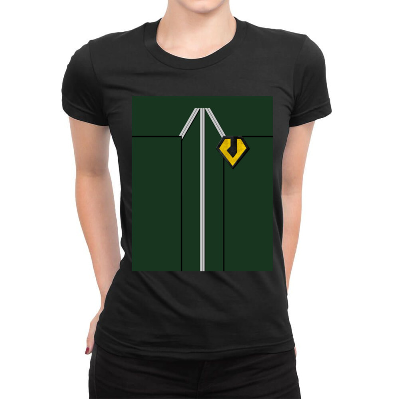 Zentraedi Uniform Graphic Ladies Fitted T-Shirt by cm-arts | Artistshot