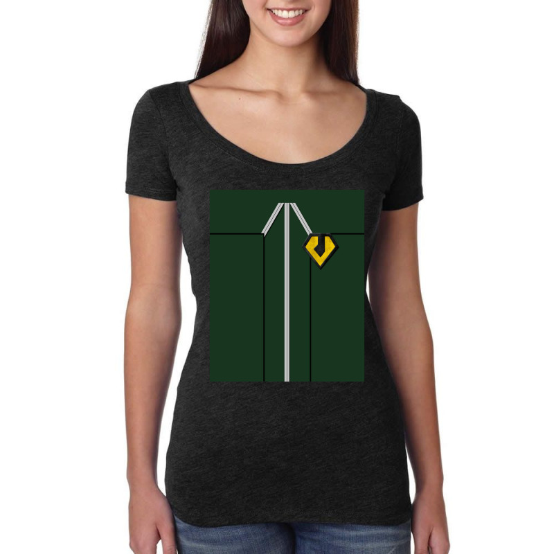 Zentraedi Uniform Graphic Women's Triblend Scoop T-shirt by cm-arts | Artistshot