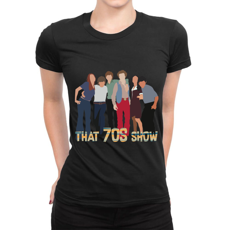 That 70s Show Vintage Look Ladies Fitted T-Shirt by cm-arts | Artistshot