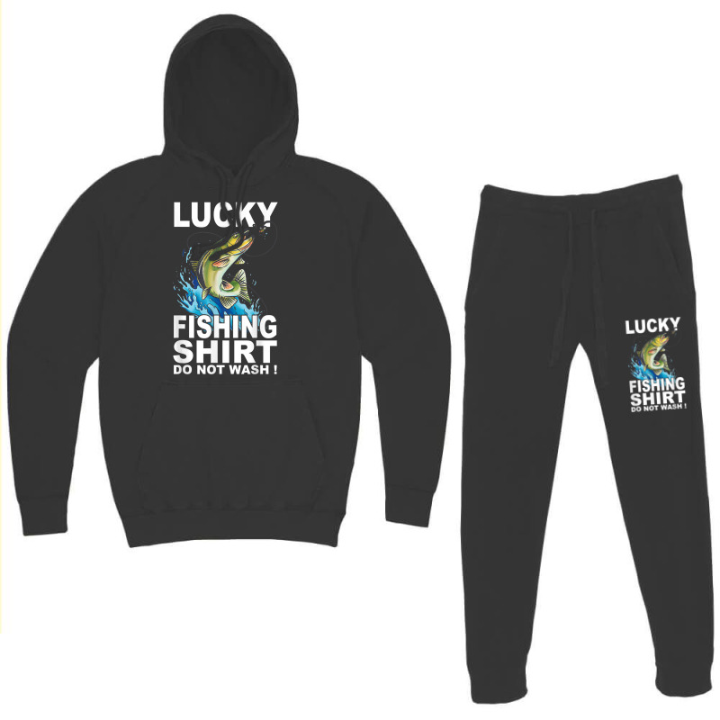 Lucky Fishing Shirt T Shirt Hoodie & Jogger Set | Artistshot