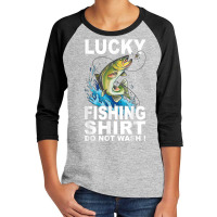 Lucky Fishing Shirt T Shirt Youth 3/4 Sleeve | Artistshot