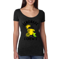 Lemonade Stand Boss Lemon Juice Gift Lemonade Crew Women's Triblend Scoop T-shirt | Artistshot