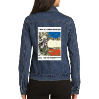 I Am The Resurrection The Stone Roses Ladies Denim Jacket | Artistshot