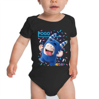 Oddbods Pogo Fooling Around Face Baby Bodysuit | Artistshot