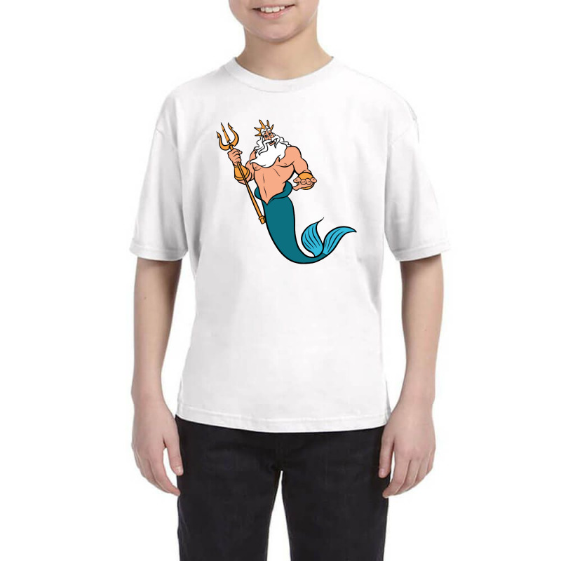 King Triton Youth Tee by semfolan | Artistshot