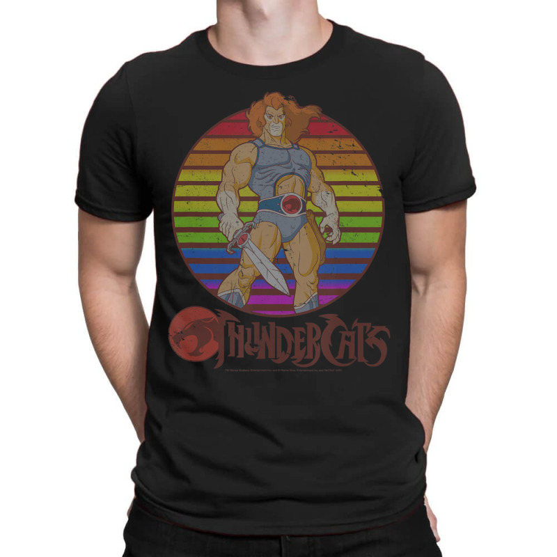 Thundercats Lion-o Rainbow Sunset Poster T-Shirt by Gibbons Washburn | Artistshot