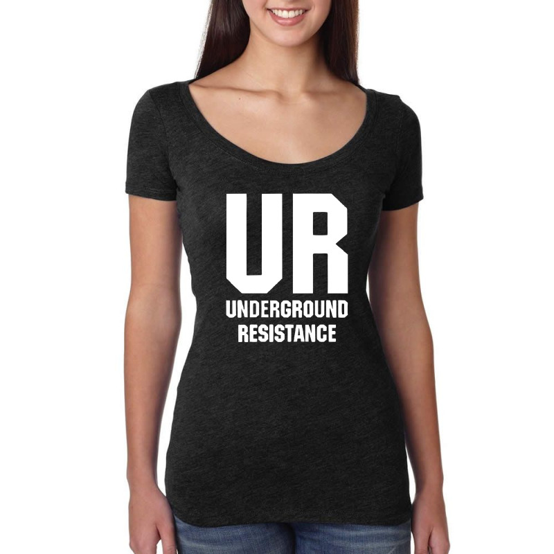 Underground-resistance Women's Triblend Scoop T-shirt by cm-arts | Artistshot