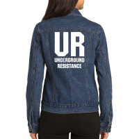 Underground-resistance Ladies Denim Jacket | Artistshot