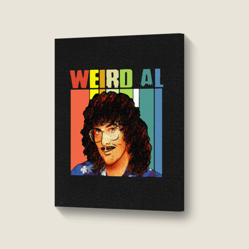 Weird Al Yankovic Vintage Portrait Canvas Print | Artistshot