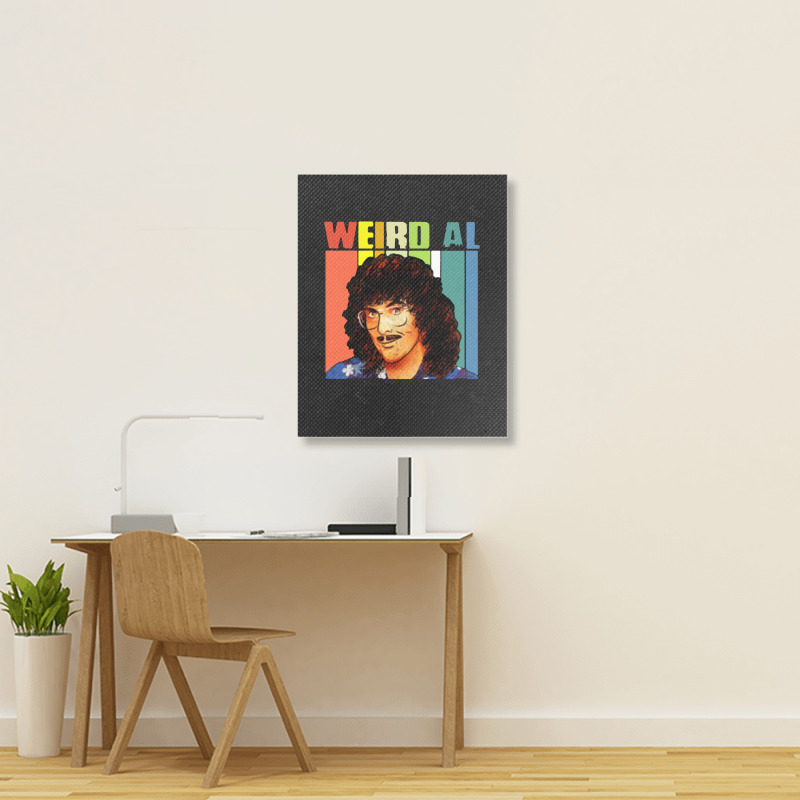 Weird Al Yankovic Vintage Portrait Canvas Print | Artistshot