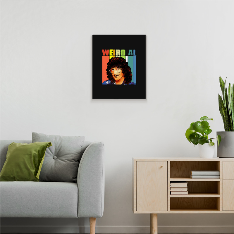 Weird Al Yankovic Vintage Metal Print Vertical | Artistshot