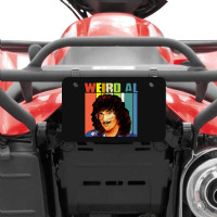 Weird Al Yankovic Vintage Atv License Plate | Artistshot