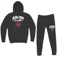 Adobo Gains Funny Filipino Philippine Sun Flag Pride Pullover Hoodie Hoodie & Jogger Set | Artistshot