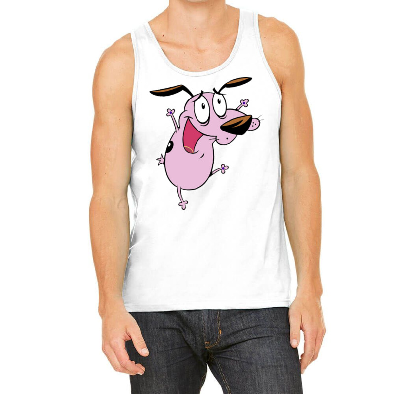 Courage The Cowardly Dog Tank Top | Artistshot