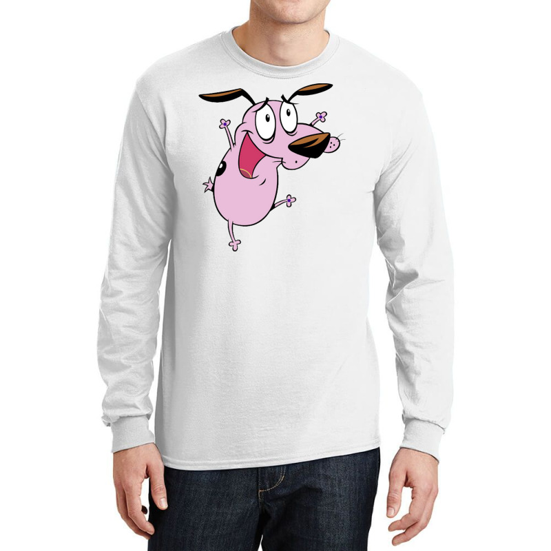 Courage The Cowardly Dog Long Sleeve Shirts | Artistshot