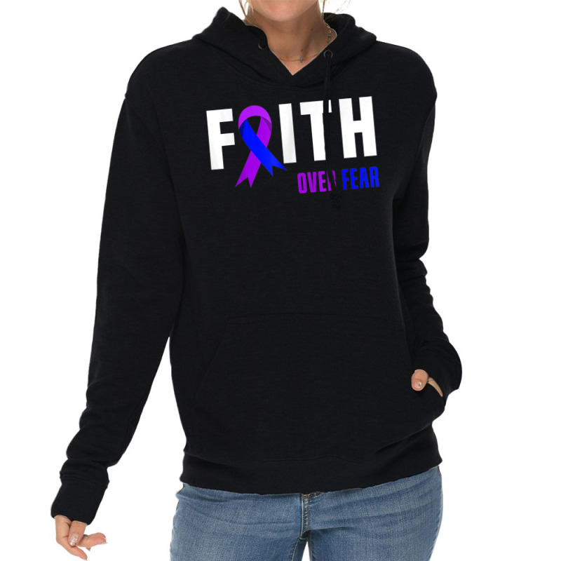 Faith God Warrior Fighter Rheumatoid Arthritis Awareness Lightweight Hoodie | Artistshot