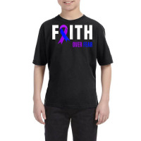 Faith God Warrior Fighter Rheumatoid Arthritis Awareness Youth Tee | Artistshot