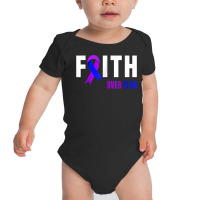 Faith God Warrior Fighter Rheumatoid Arthritis Awareness Baby Bodysuit | Artistshot